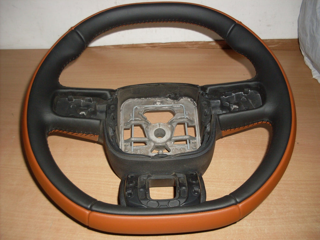 Volant Citroën C3 Aircross Noir Marron Origine TRW Sans Airbag Bon État