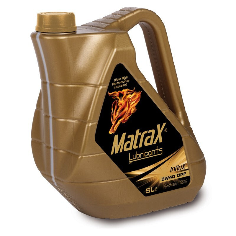 Huile Moteur MATRAX INFLUX 5W40 DPF ( BIDON 5L) ESSENCE /DIESEL