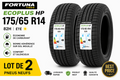 2 PNEUS NEUFS 175/65 R14 82H FORTUNA ECOPLUS HP ÉTÉ LOW COST LIVRAISON RAPIDE