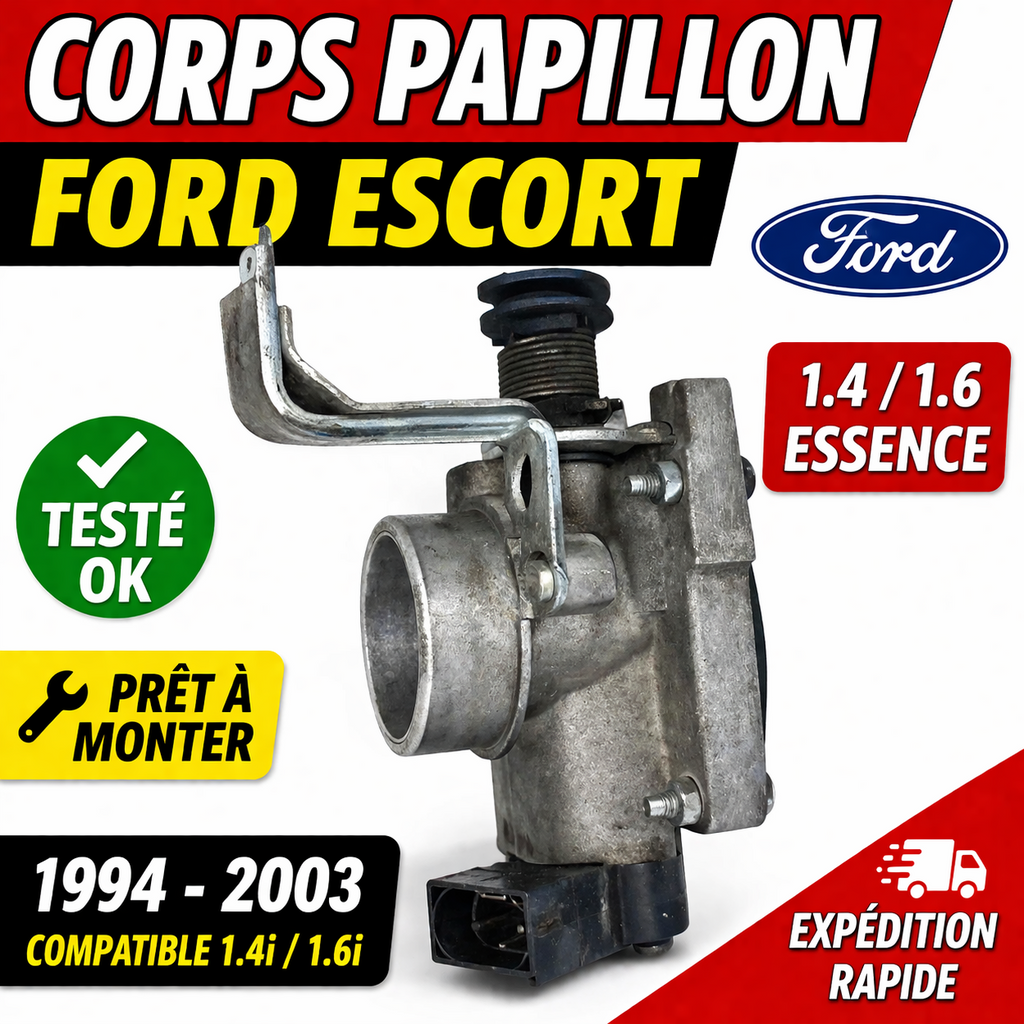 Corps Papillon FORD Escort 1.4 1.6 Essence 1994-2003 Réf 94SF