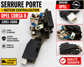 SERRURE PORTE ARG OPEL CORSA B 1993 2000 MOTEUR CENTRALISATION REF 90493702