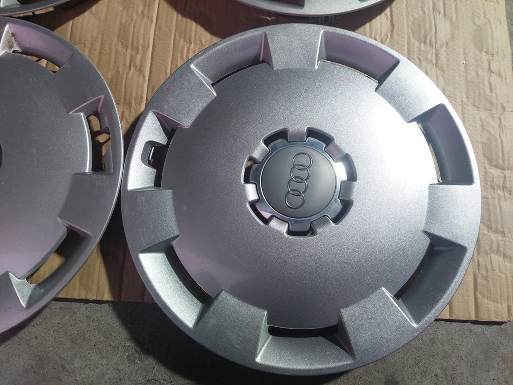 “4 Enjoliveurs Audi A3 8P 16 Pouces 8P0601147A Originaux OEM Jantes Acier”