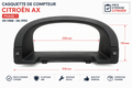 CASQUETTE DE COMPTEUR CITROËN AX PHASE 1 1988-1992 ENTOURAGE TABLEAU DE BORD