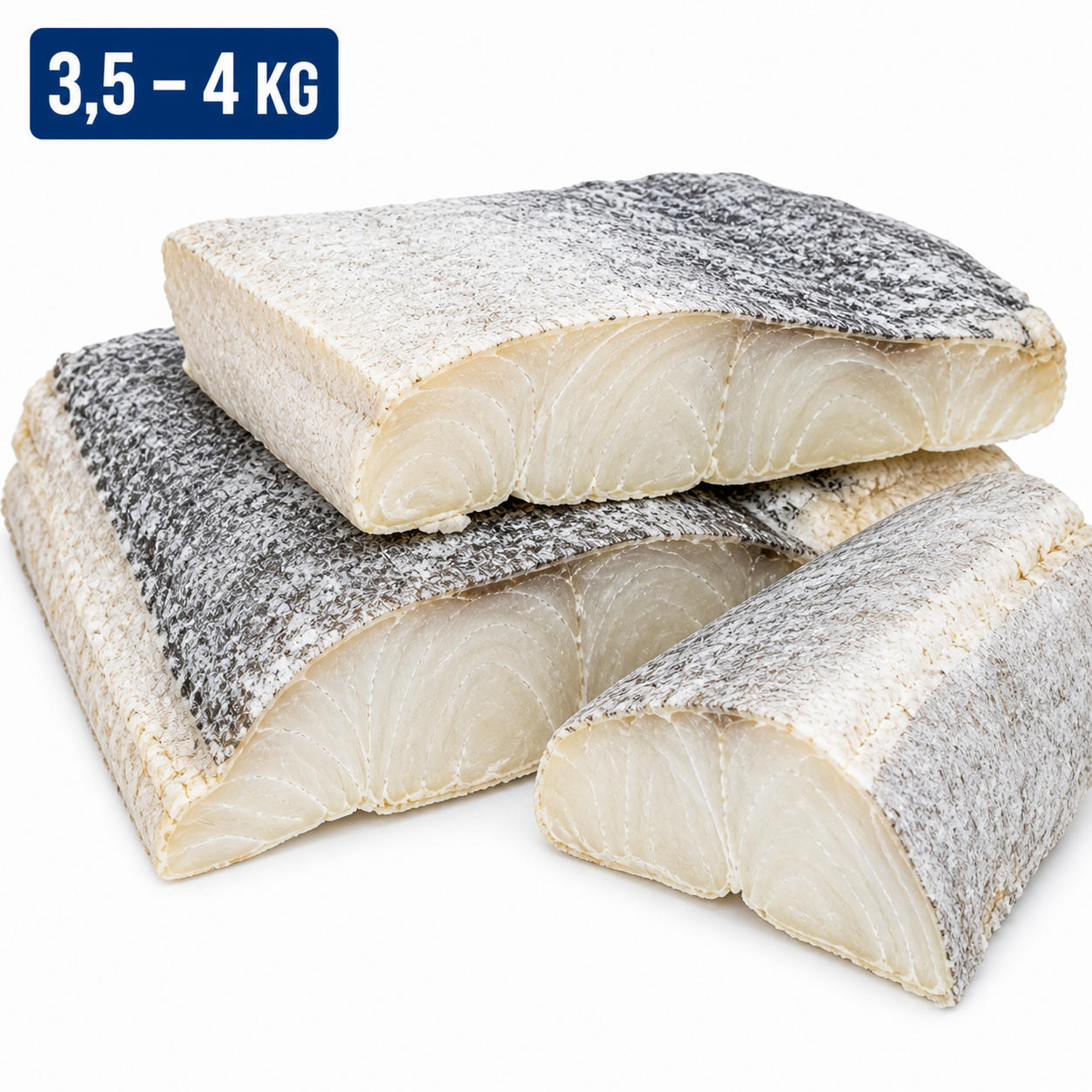 Morue Salée Bacalhau Feuille 3,5 à 4 kg – Qualité Supérieure – Séchée Traditionn