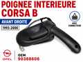 POIGNEE DE PORTE INTERIEURE AVD PASSAGER OPEL CORSA B 1993-2000 GRIS OEM 9038860