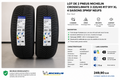 LOT 2 PNEUS MICHELIN CROSSCLIMATE 3 225/45 R17 91Y XL 3PMSF NEUFS