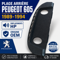 Plage arrière Peugeot 605 1989-1994 d’origine avec emplacements haut-parleurs