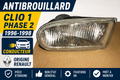 Antibrouillard Avant Gauche Conducteur Renault Clio 1 Phase 2 1996-1998 Origine