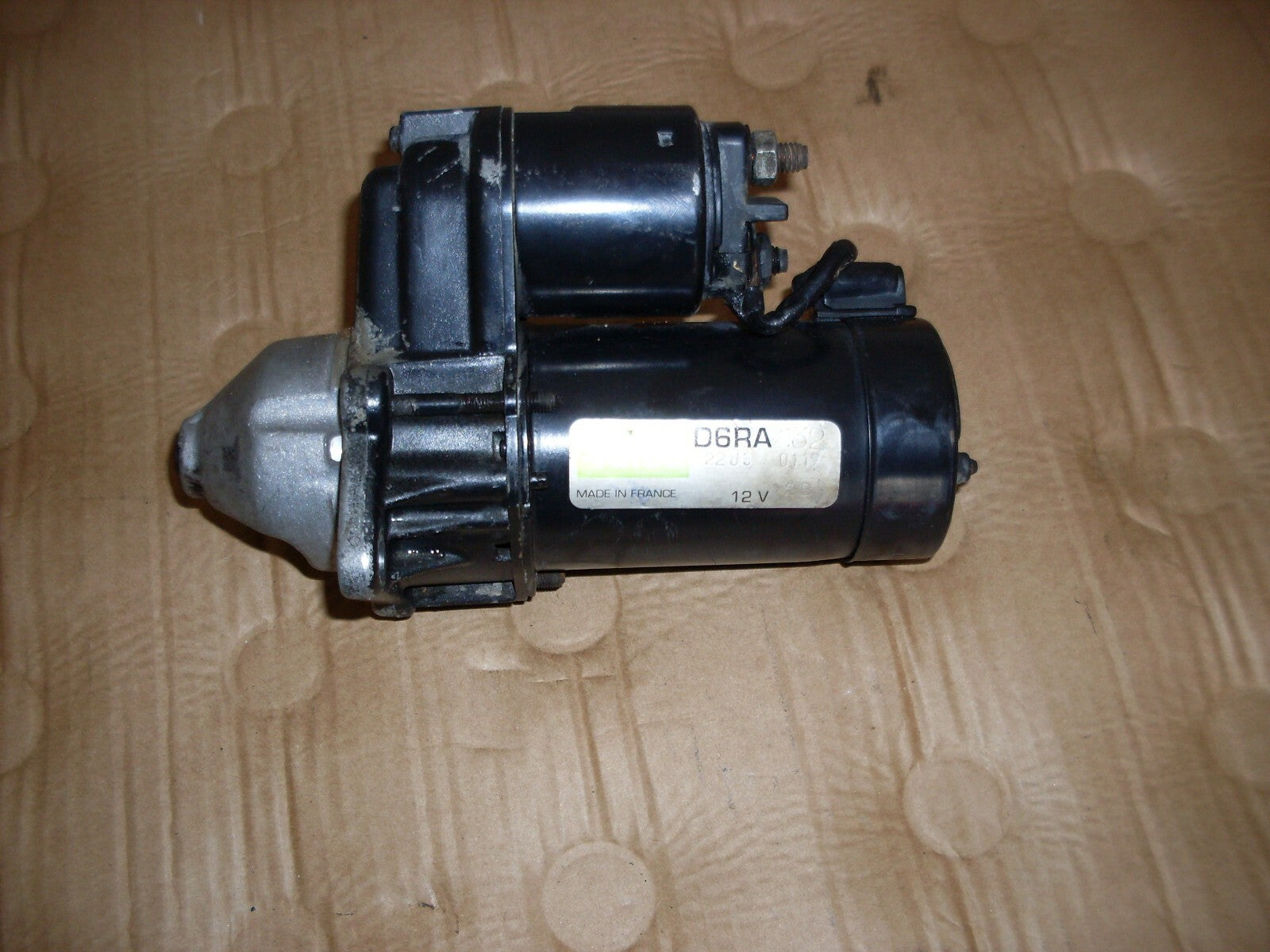 DÉMARREUR VALEO D6RA OPEL CORSA B 1.0 1.2 1.4 ESSENCE 12V ORIGINE