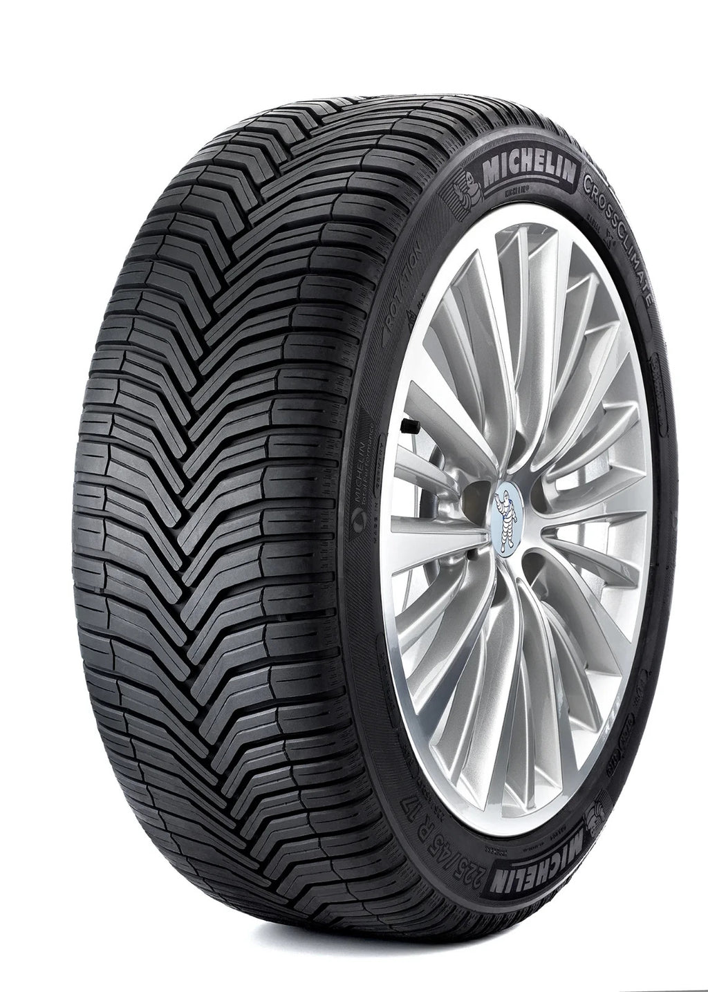 2x PNEUS MICHELIN CROSSCLIMATE 2 195/65 R15 91H NEUFS 4 SAISONS