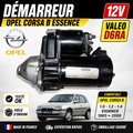 DÉMARREUR VALEO D6RA OPEL CORSA B 1.0 1.2 1.4 ESSENCE 12V ORIGINE