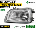 Optique Phare Avant Gauche FIAT Punto I 176A 1993-1999 Réf 0152974