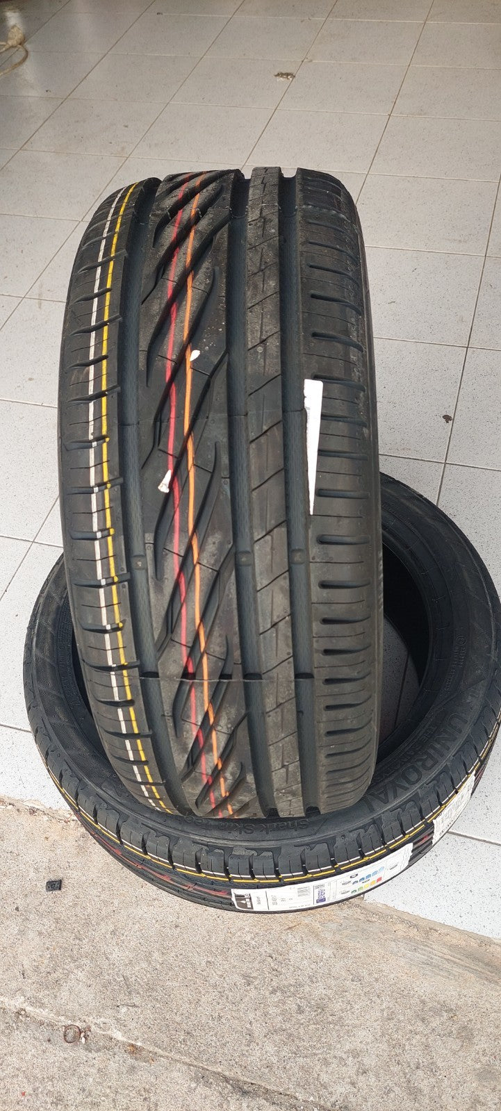 2x PNEUS 225/45 R17 91Y UNIROYAL RAINSPORT 5 NEUFS – ULTRA GRIP PLUIE