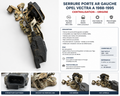 Serrure Porte AR Gauche Opel Vectra A 1988-1995 Centralisation Origine