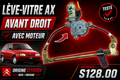 Lève-vitre Électrique Avant Droit CITROËN AX – Complet avec Moteur – Réf S128.00