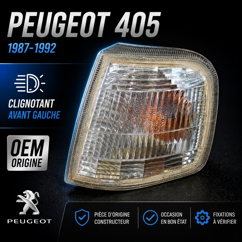 Clignotant Avant Gauche Peugeot 405 I 15B 1987–1992