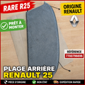 Plage arrière Renault 25 R25 Gris Origine Réf 7700796696 Tablette Coffre OEM