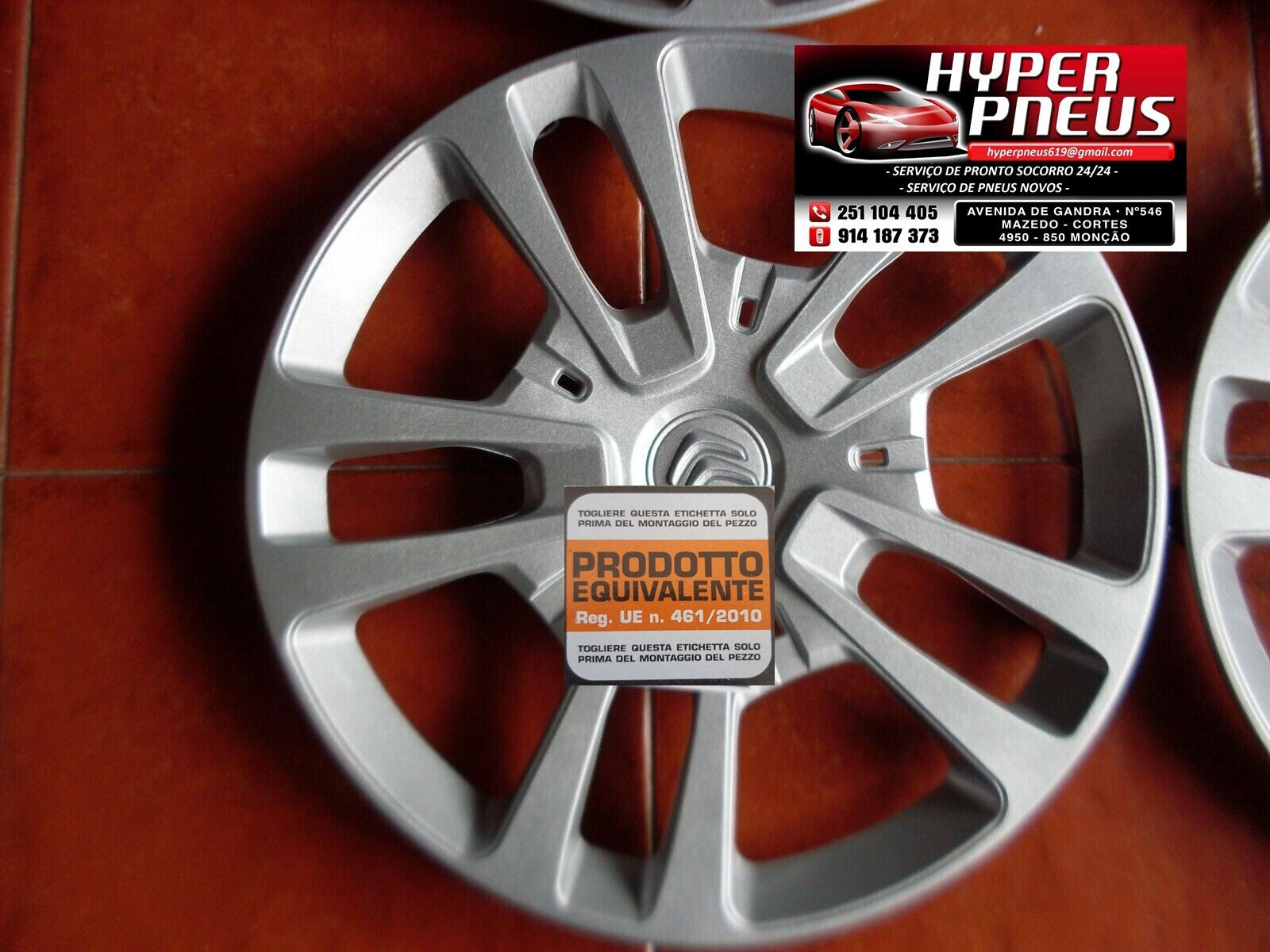 Enjoliveur 16” Citroën C8 / C4 Picasso / Jumpy – Type Origine – État Propre