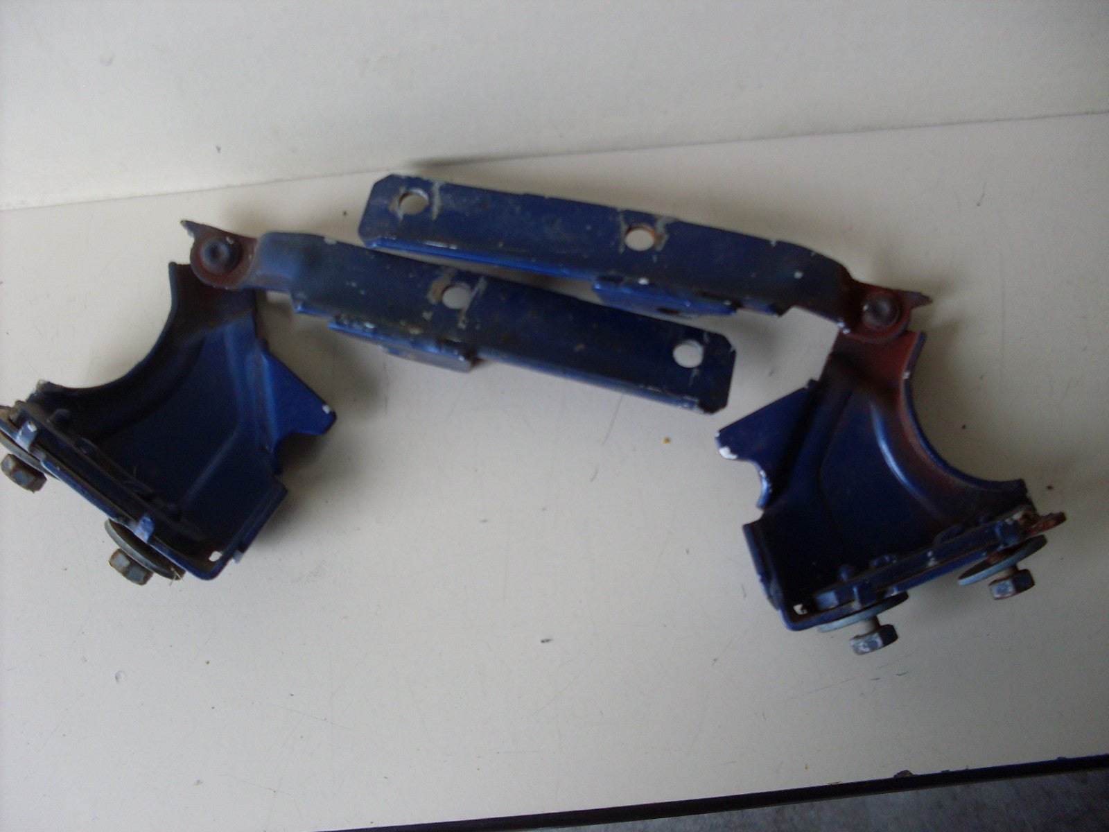 FIAT PUNTO 1 176 1993-1999 PAIRE CHARNIERES DE CAPOT AVANT GAUCHE DROITE OEM ORI