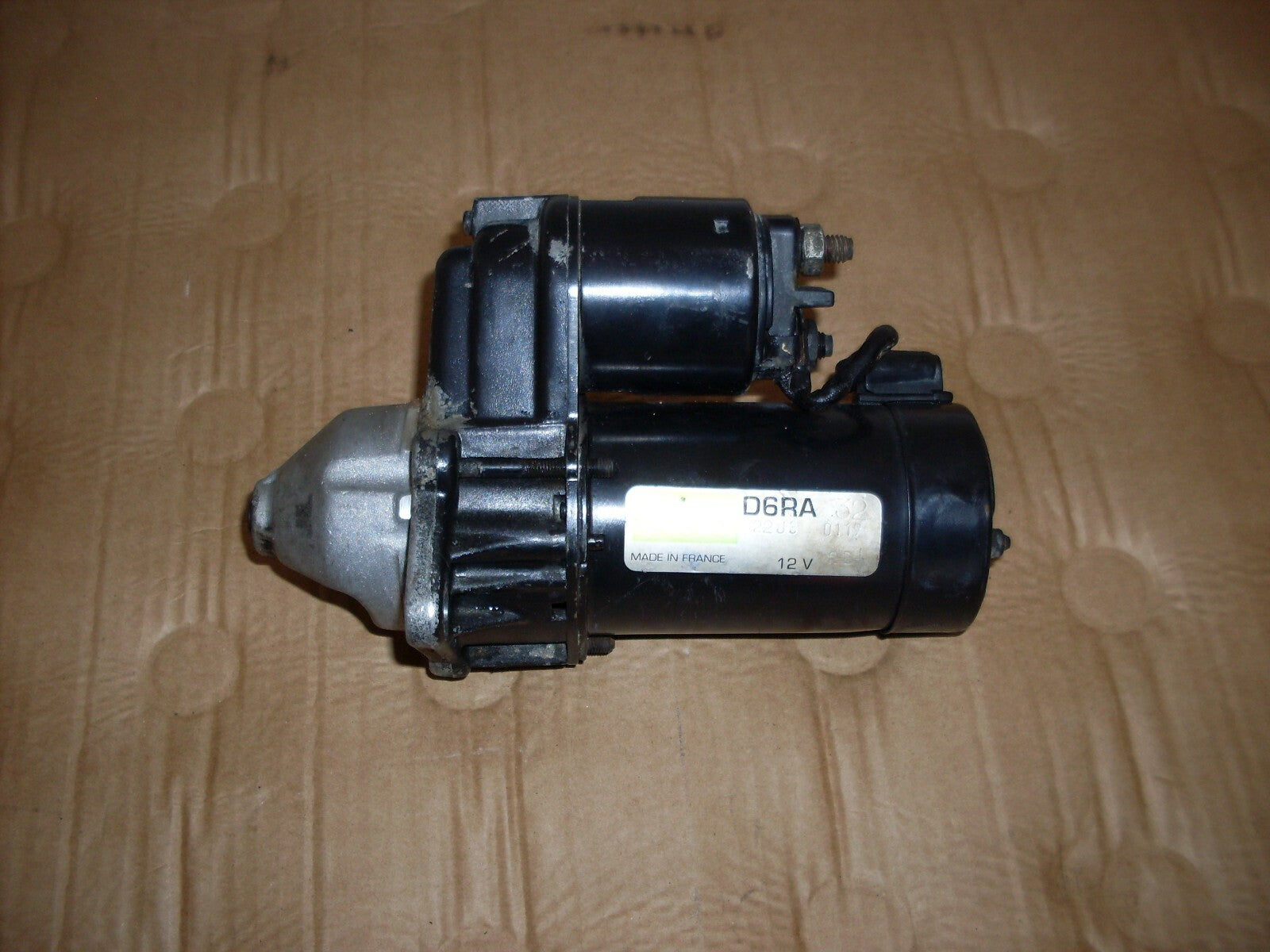 DÉMARREUR VALEO D6RA OPEL CORSA B 1.0 1.2 1.4 ESSENCE 12V ORIGINE